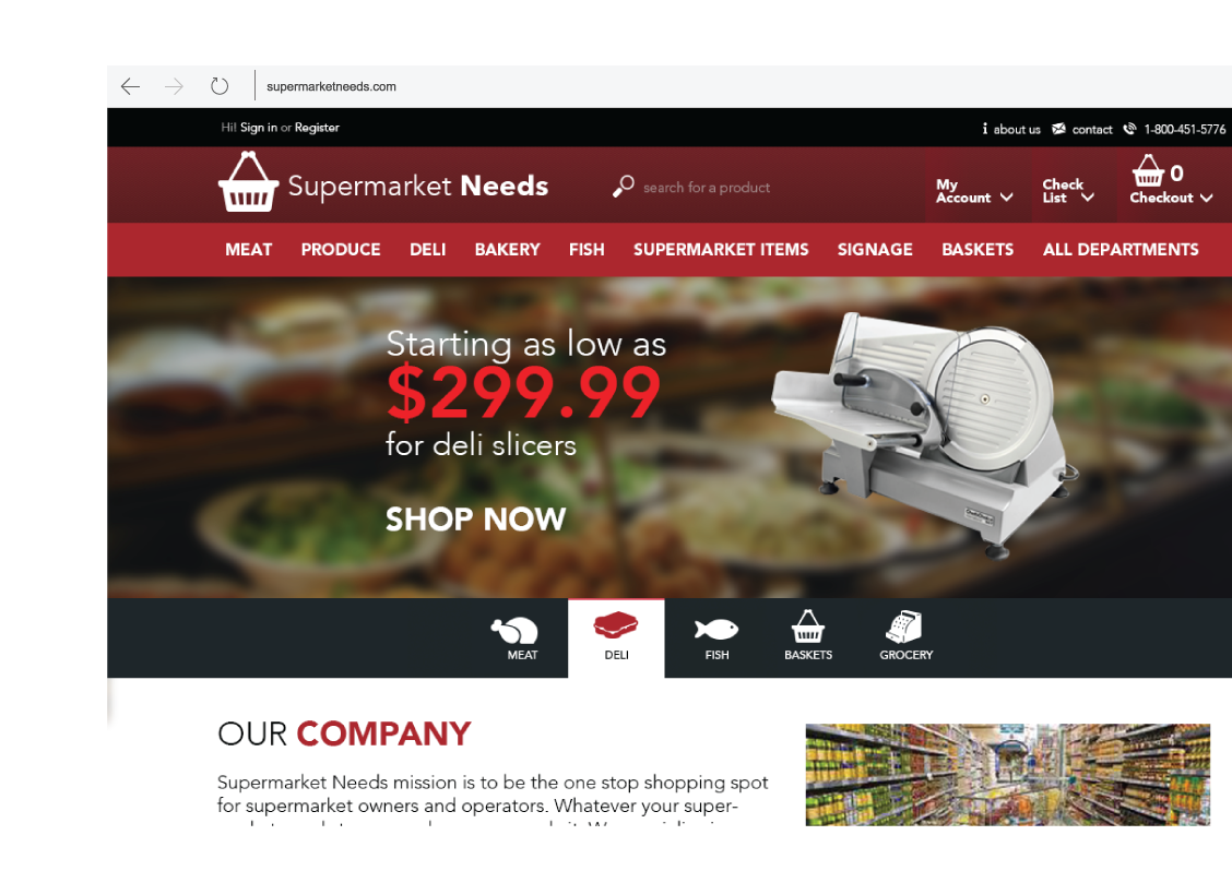 Supermarketneeds Home Page